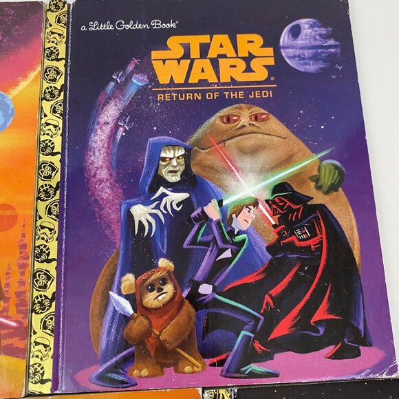 Disney Lucasfilm Little Golden Book Kids Star Wars Set Jedi Sith Hope - Lot of 5 - Picture 5 of 9